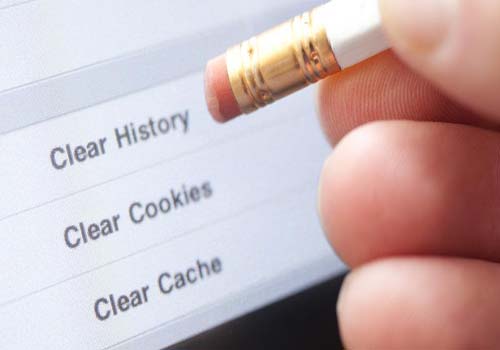 cara clear cookie cache browser