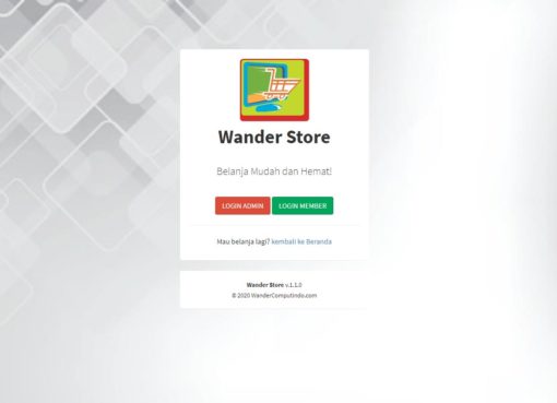 WanEcom Aplikasi Toko Online